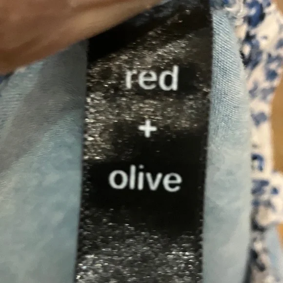 Red + Olive boho dress - Picture 10 of 15